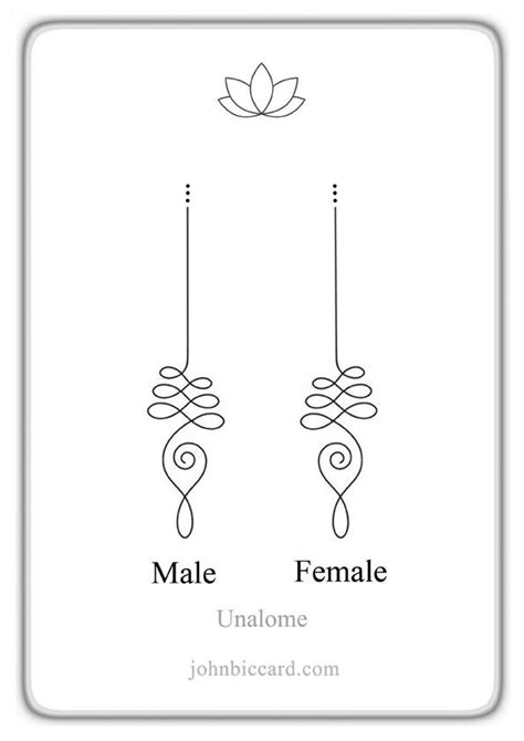 unalome meaning|unalome male vs female.